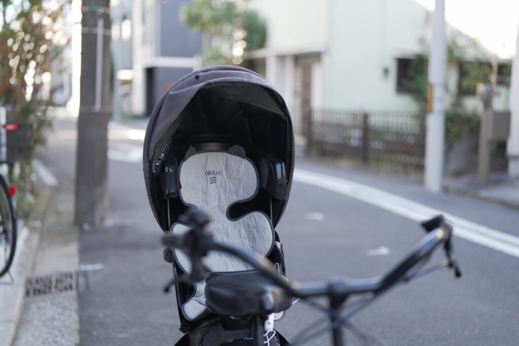 エアラブ自転車取り付け