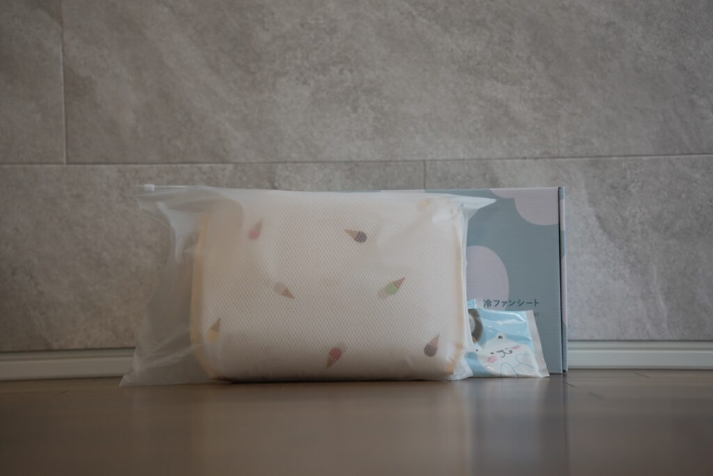 ケラッタ ひんやり冷却ファンシート 付属品