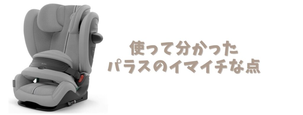 パラスのイマイチな点