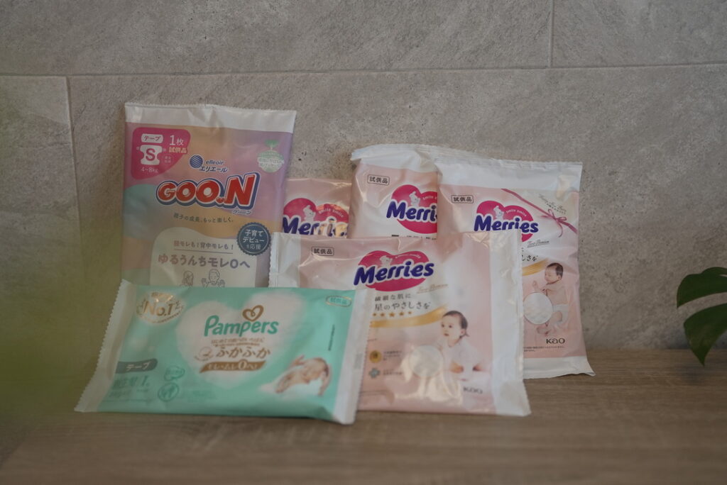 らくらくベビー出産準備品　おむつ系